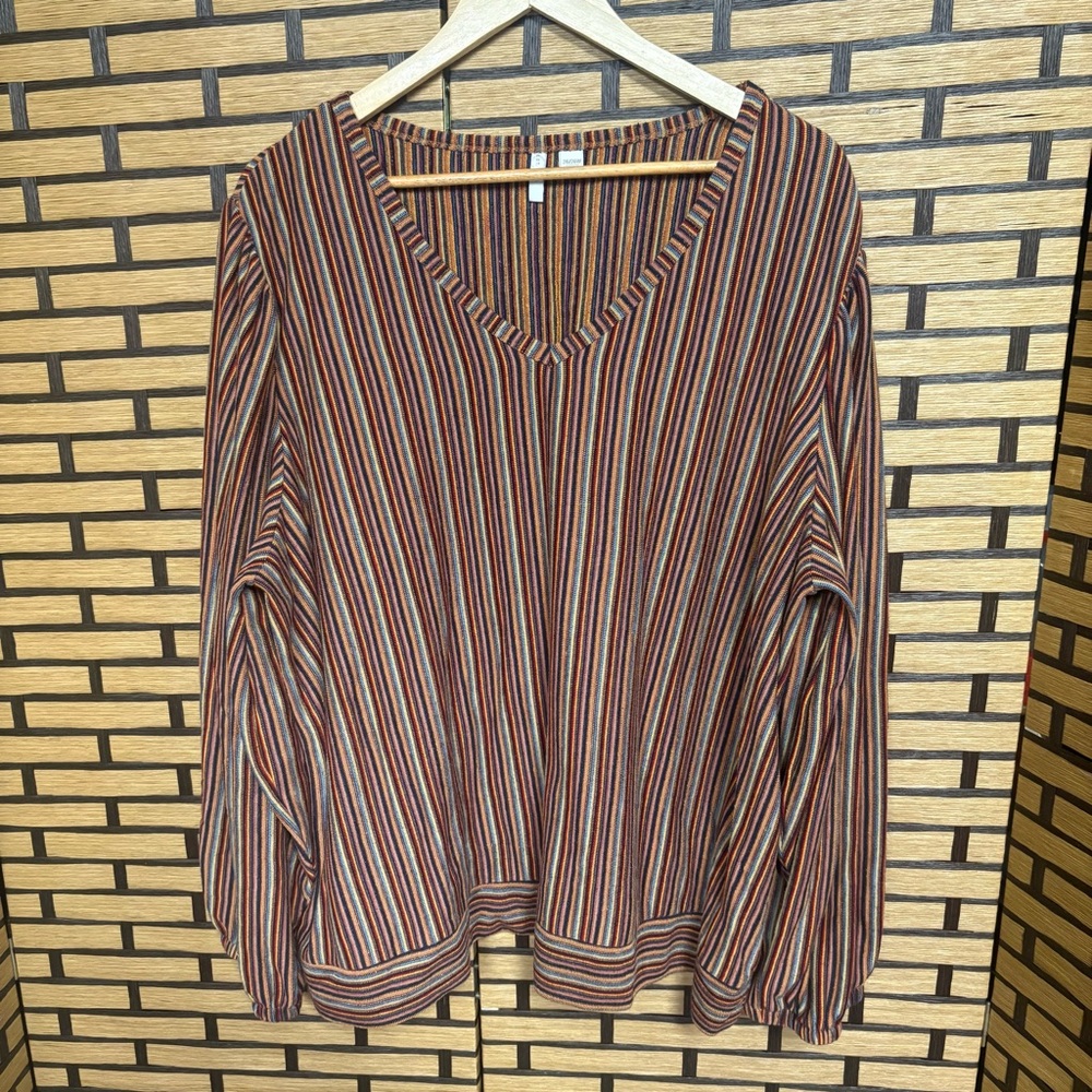 Cato Stripe Top‎ Size 26/28